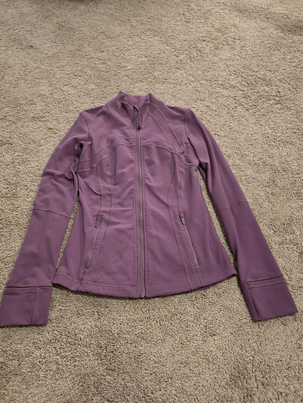 Lululemon Define Jacket size 6 Purple